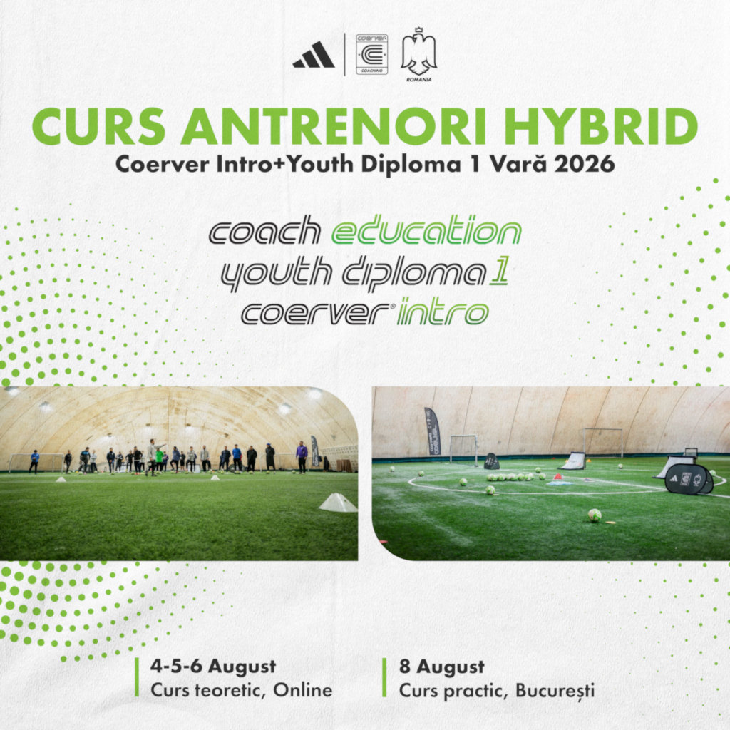 Coerver® Coaching Coach Education Intro + YD 1 editia 2026 - VARA
